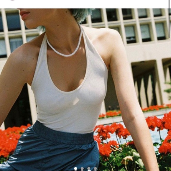 Urban Outfitters Tops - Urban Outfiters Out From Under Ribbed Halter Top